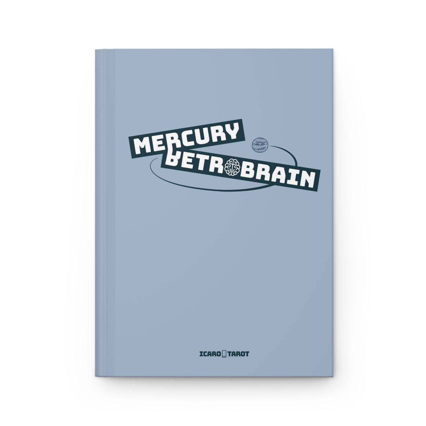 Mercury Retro Brain Hardcover Journal