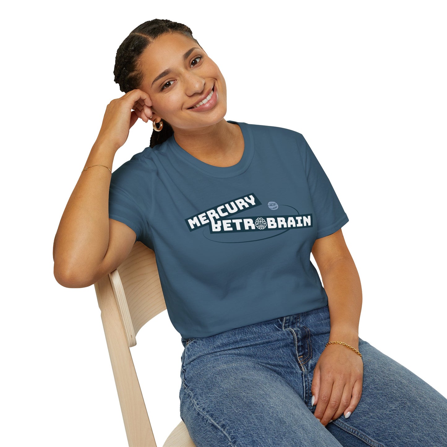 Mercury Retrobrain Unisex Softstyle T-Shirt
