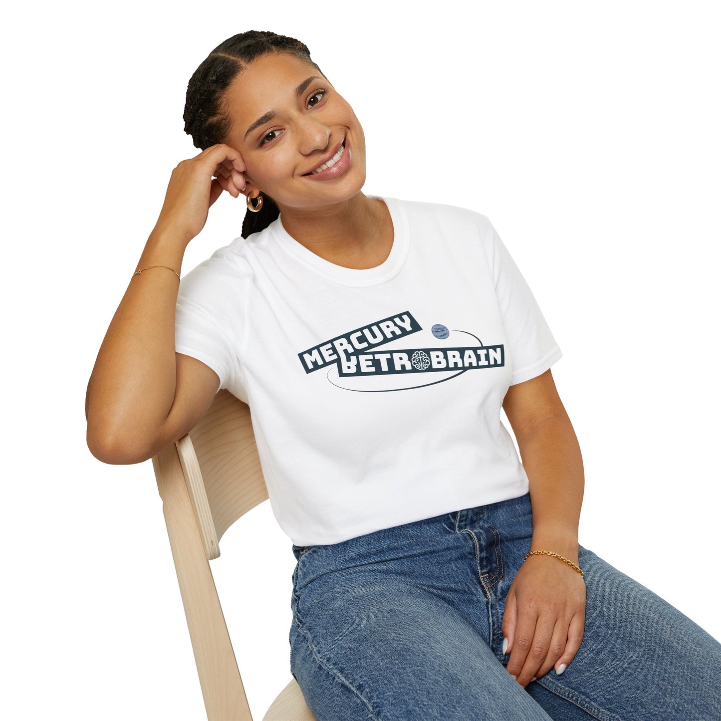 Mercury Retrobrain Unisex Softstyle T-Shirt