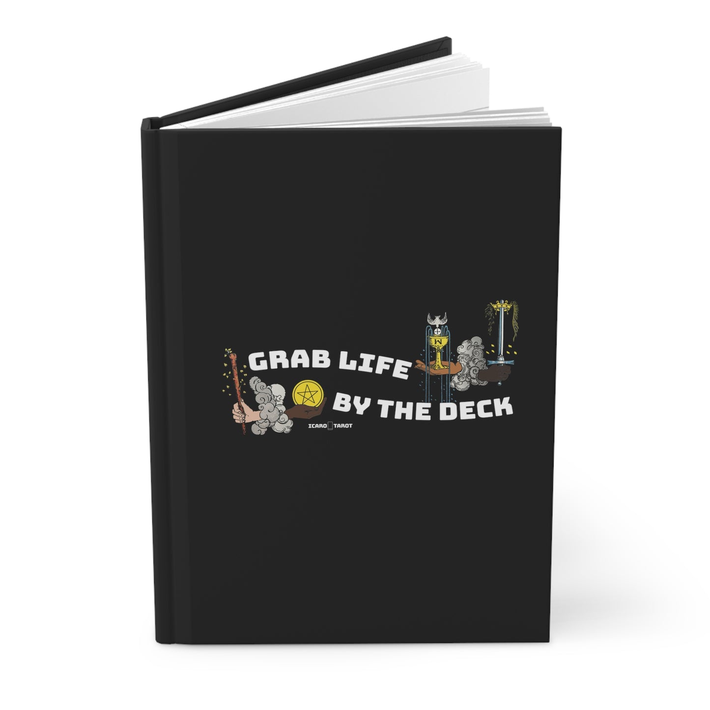 Grab Life By The Deck Hardcover Journal Matte