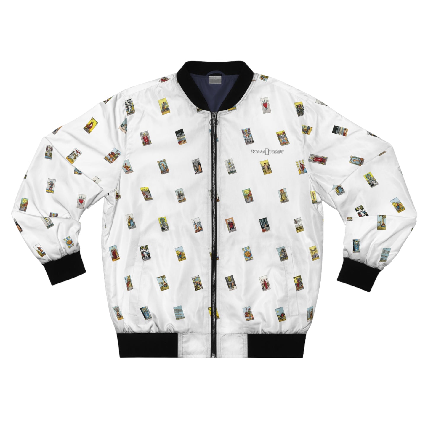 Men's Bomber Jacket (White)