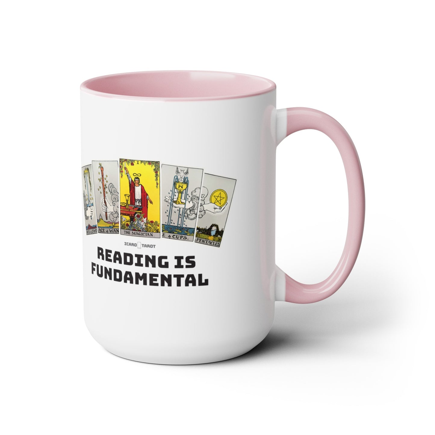 Reading Is Fundamental Two-Tone Coffee Mugs, 15oz