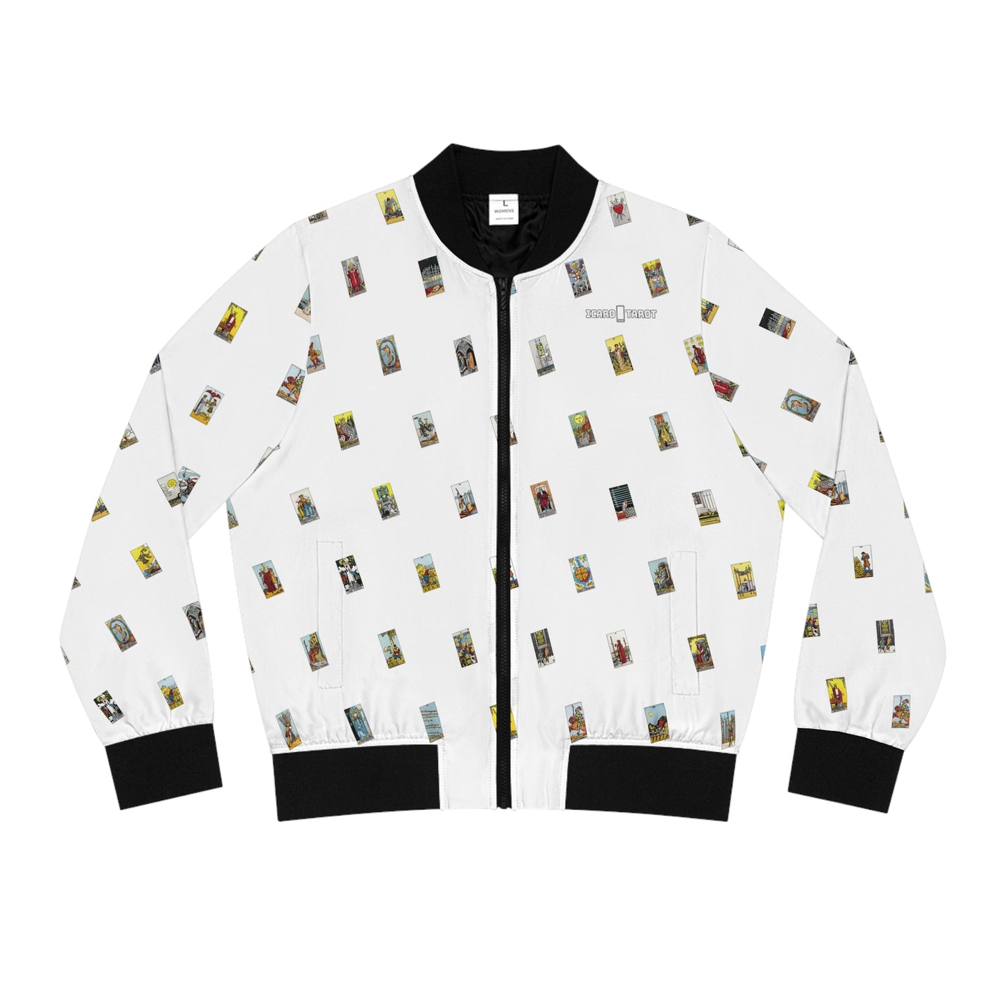 Women's Bomber Jacket (White)