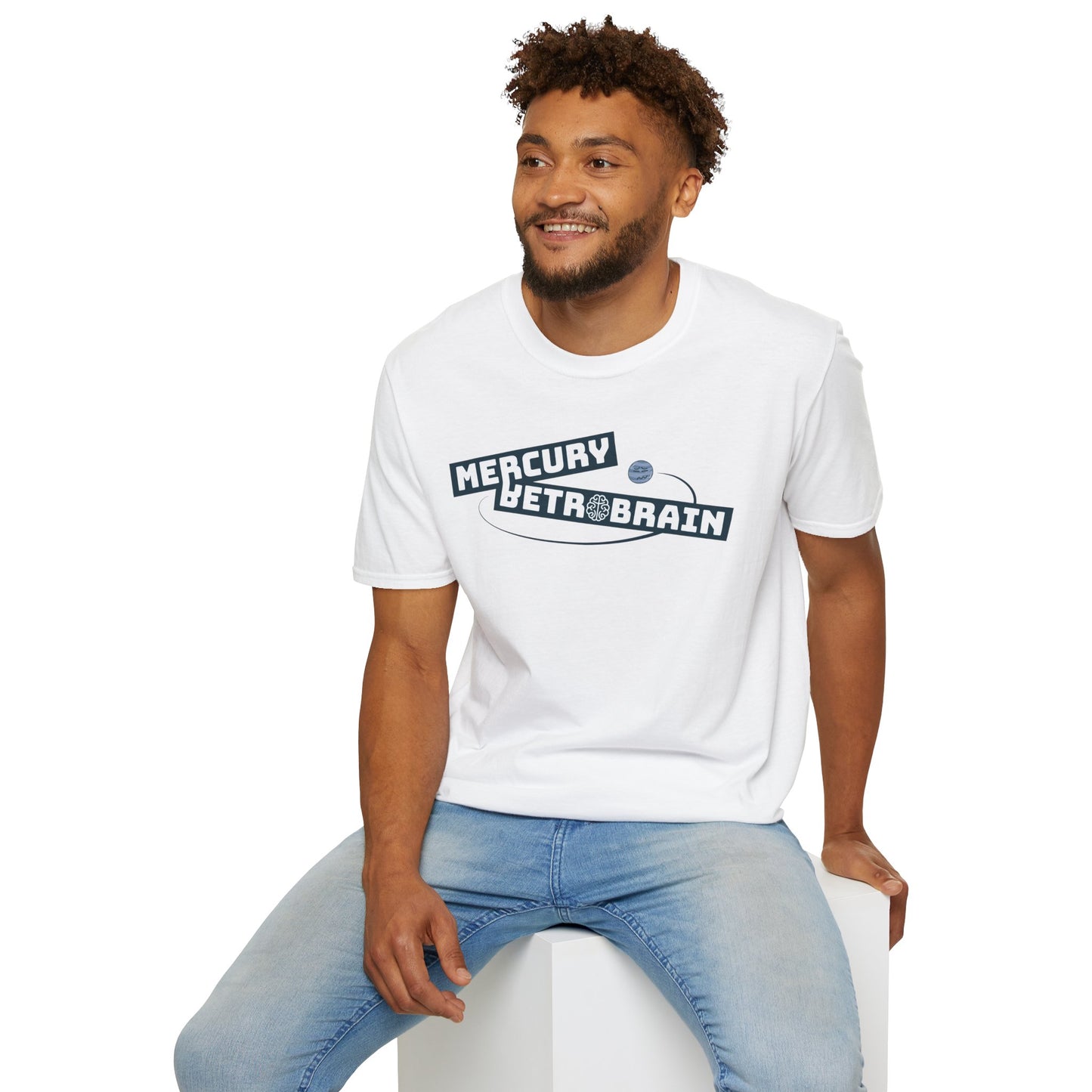 Mercury Retrobrain Unisex Softstyle T-Shirt