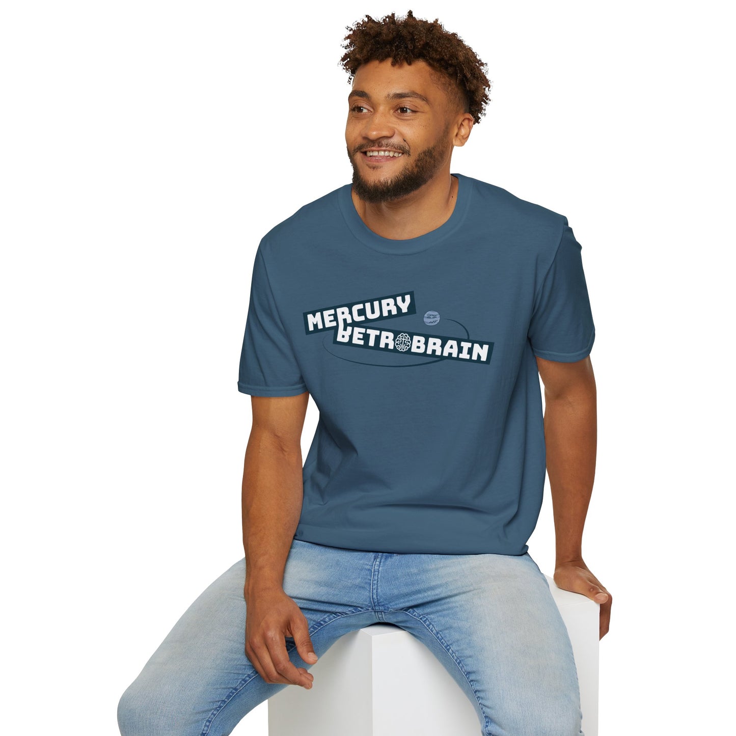 Mercury Retrobrain Unisex Softstyle T-Shirt