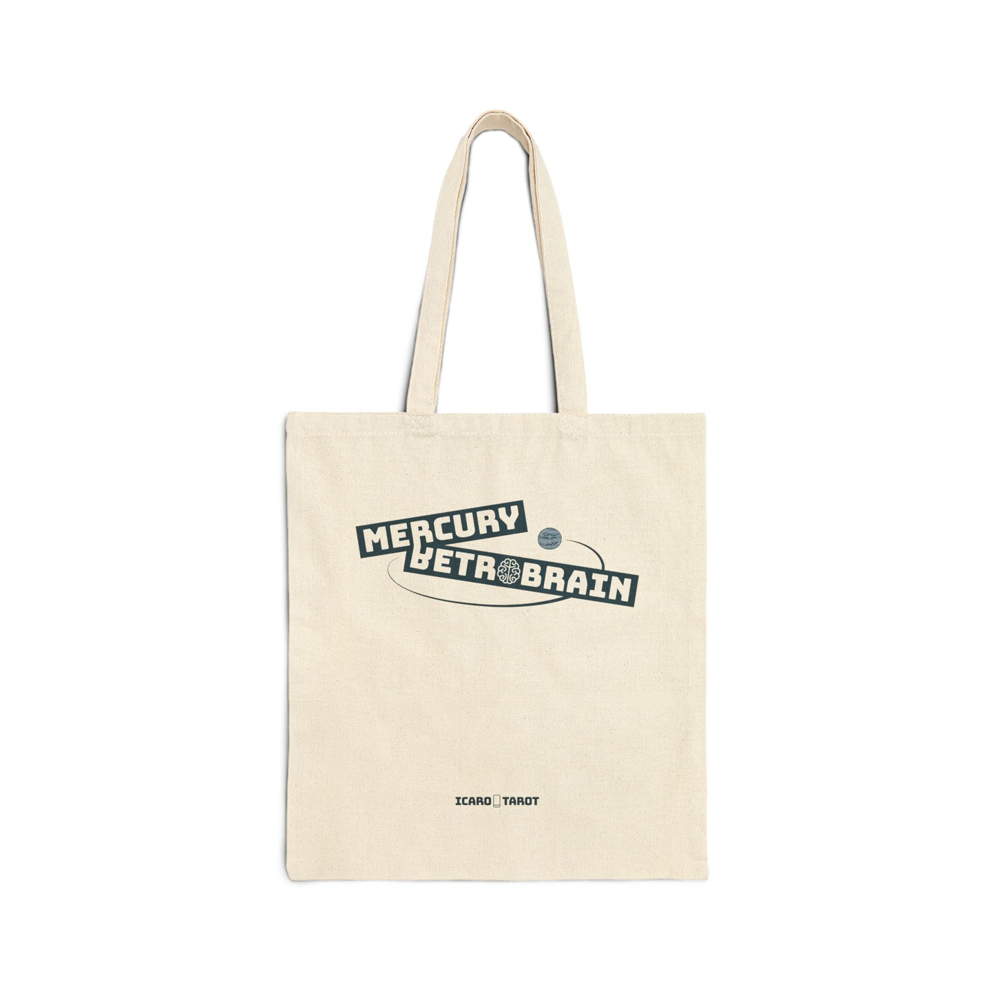 Mercury Retrobrain Cotton Canvas Tote Bag