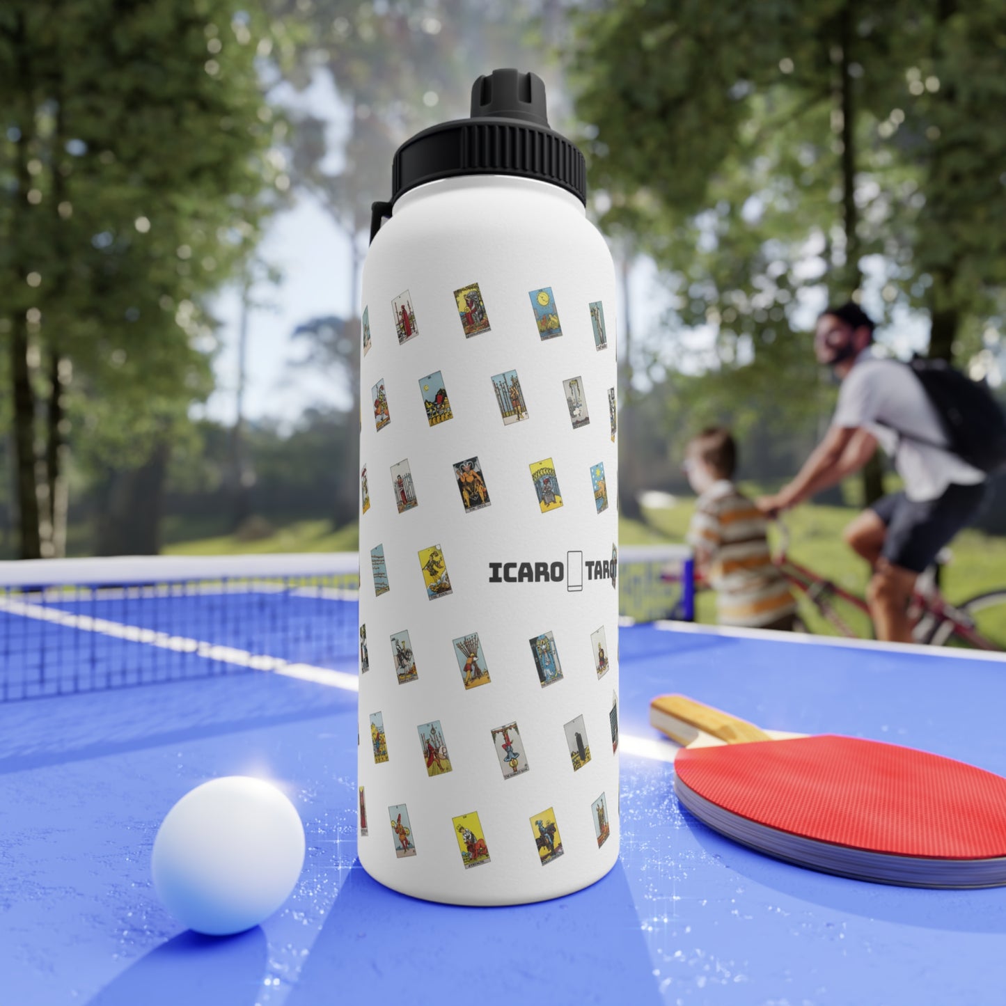 Stainless Steel Water Bottle, Sports Lid