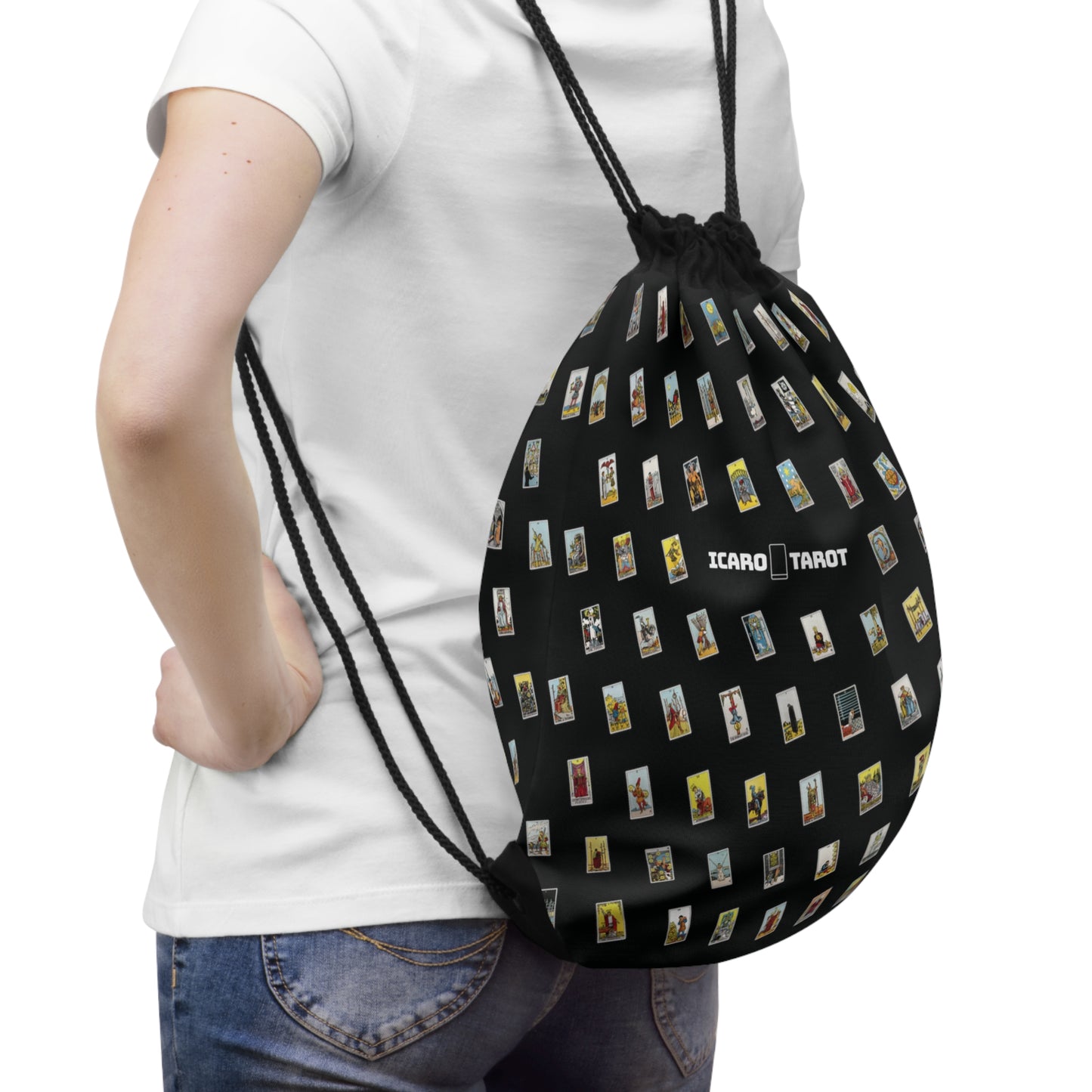 Drawstring Bag (Black)