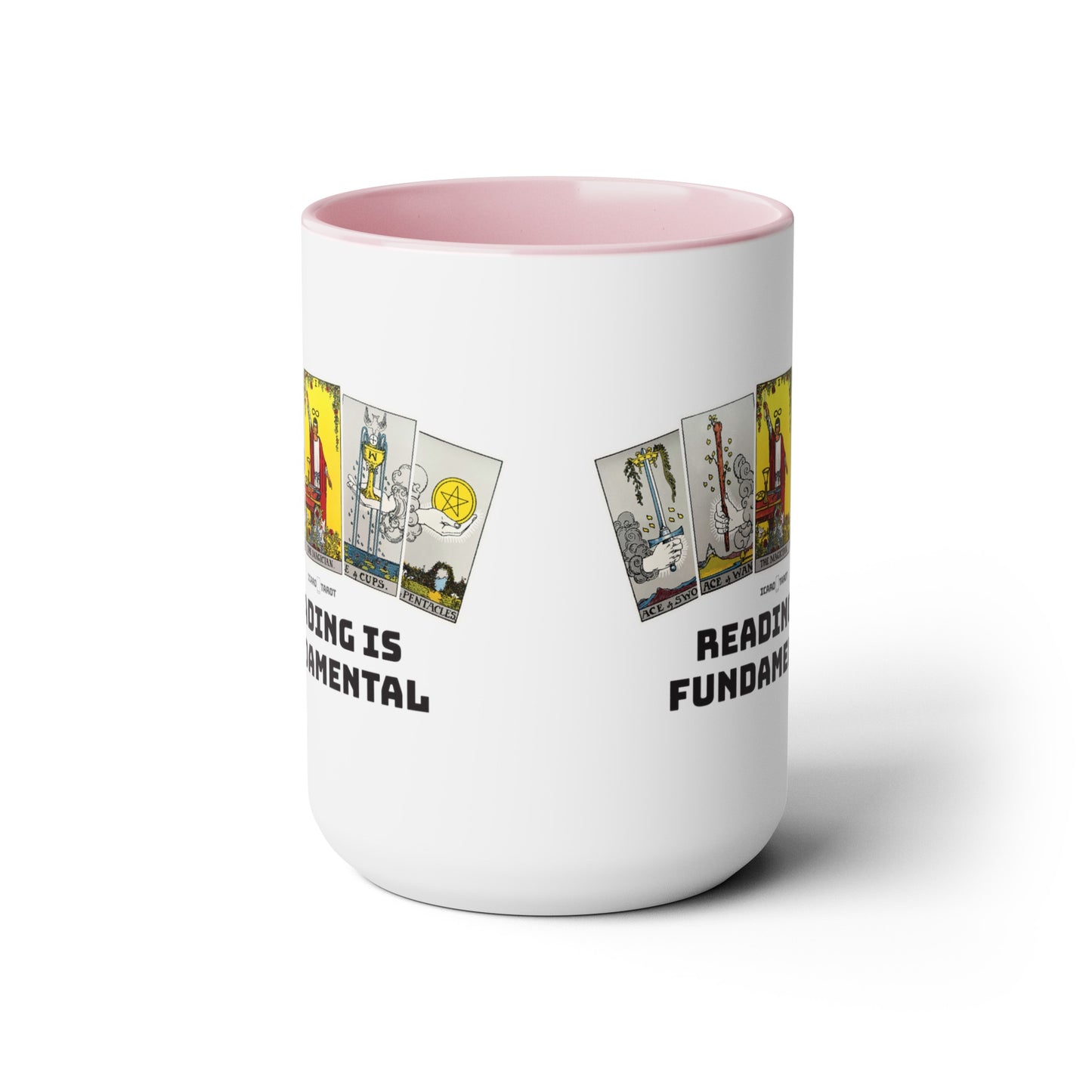 Reading Is Fundamental Two-Tone Coffee Mugs, 15oz