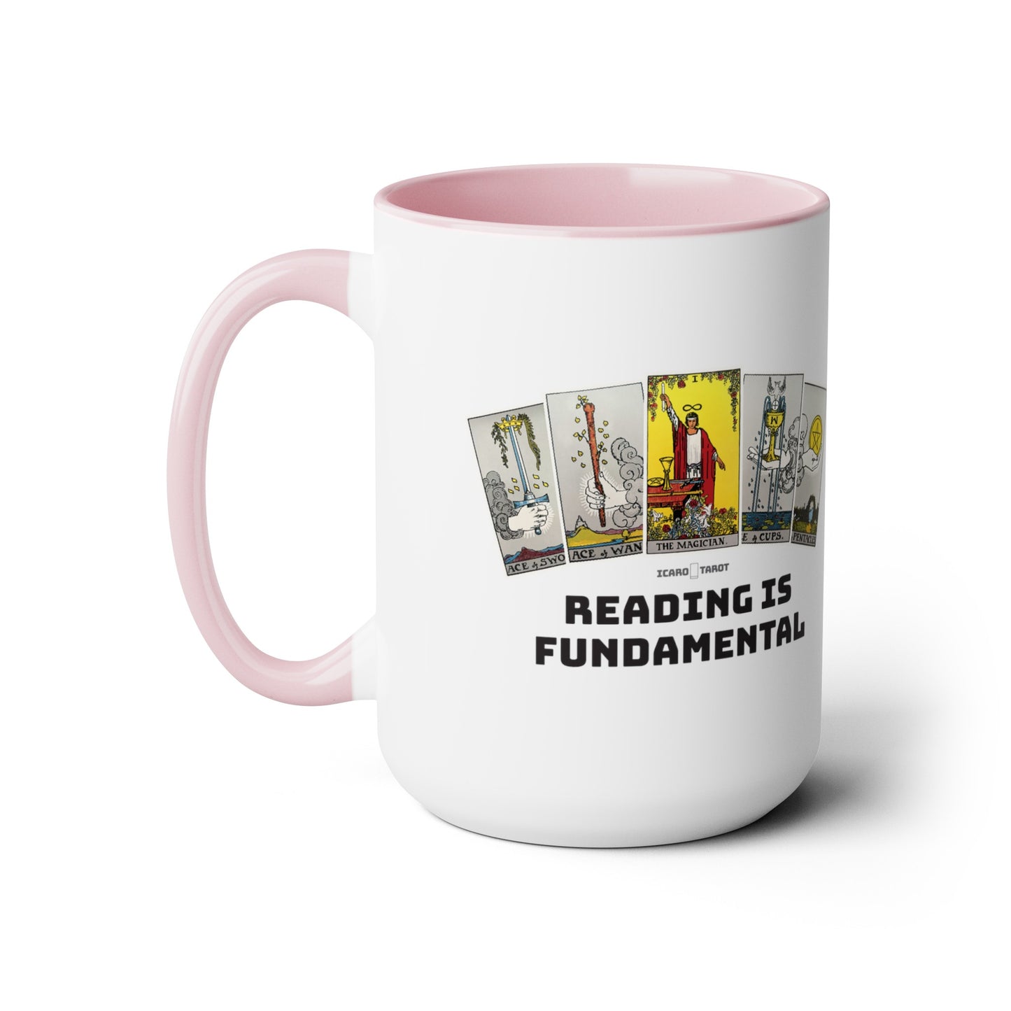 Reading Is Fundamental Two-Tone Coffee Mugs, 15oz