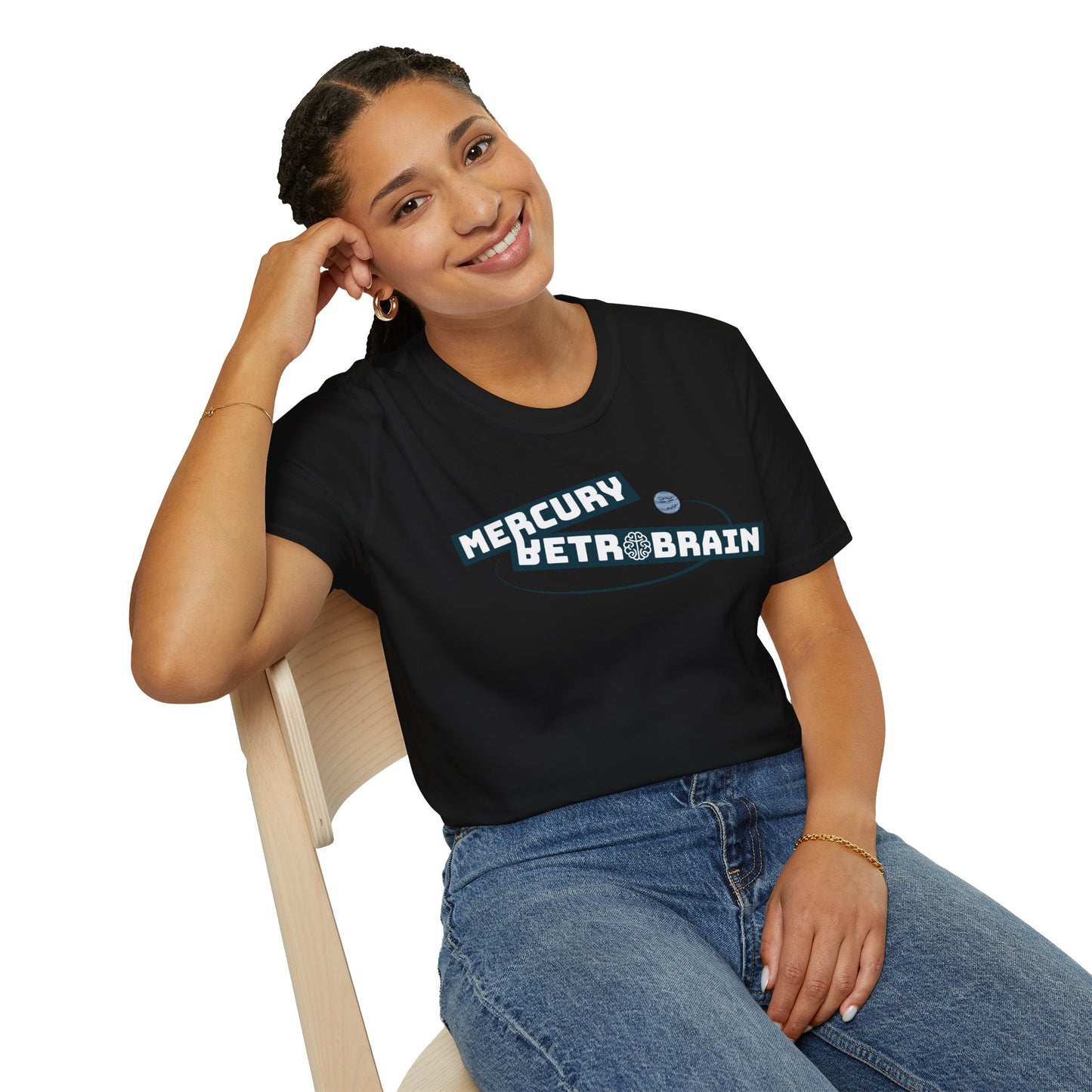 Mercury Retrobrain Unisex Softstyle T-Shirt
